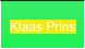 Klaas Prins